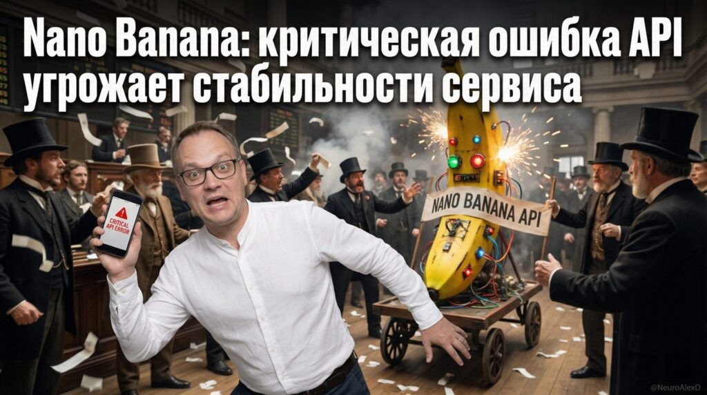    Критическая ошибка API в сервисе Nano Banana Алексей Доронин