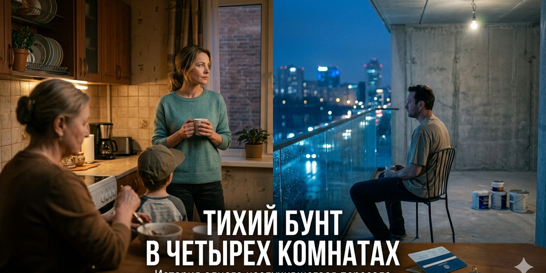 Тихий бунт в четырех комнатах: как не потерять себя под крылом свекрови