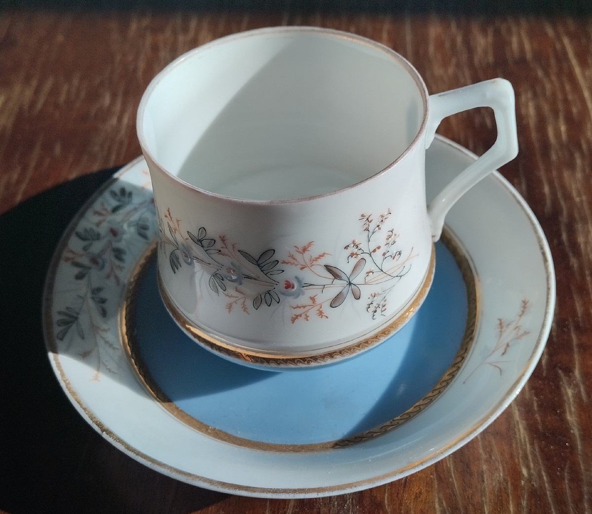 Чайная пара Кузнецовский фарфор