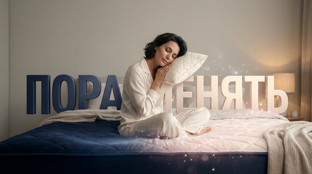    Ваш матрас уже не обеспечивает комфорт? Обратите внимание на 5 признаков, которые подскажут, что его пора менять. sayomosleep