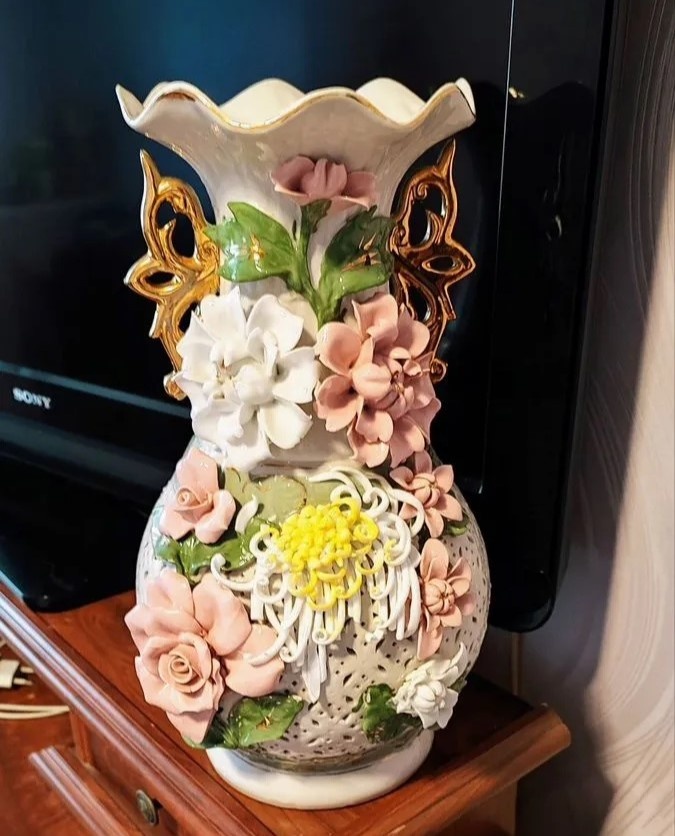 Начнём, конечно, с Китая. Ваза, начало 20-го века. Фото из интернета.