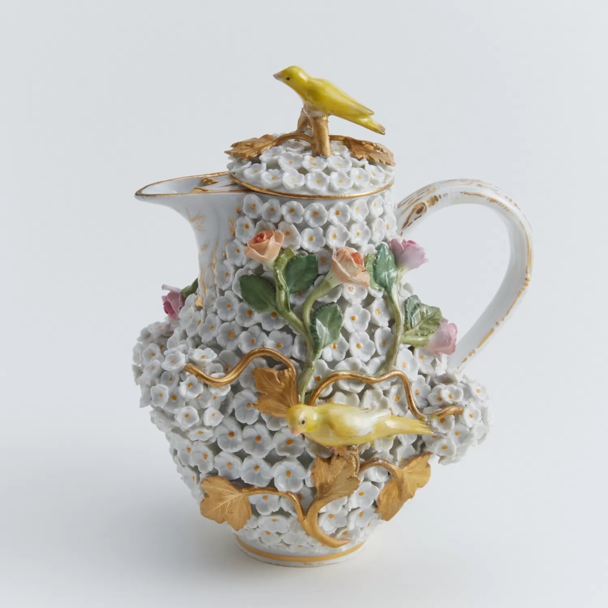 Старинный кофейник, Мейсен, Германия.