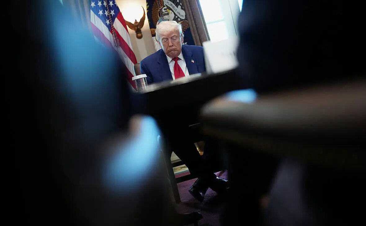    Источник: Дональд Трамп Фото: Andrew Harnik / Getty Images. rbc.ru Олеся Шмелева