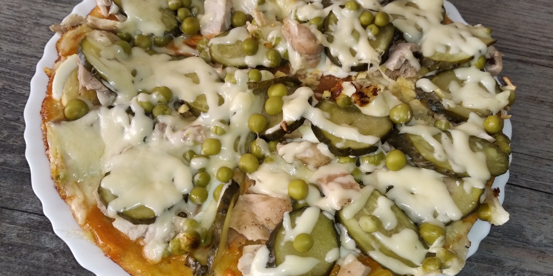 Пицца на сковороде. Бюджетный и сытный завтрак