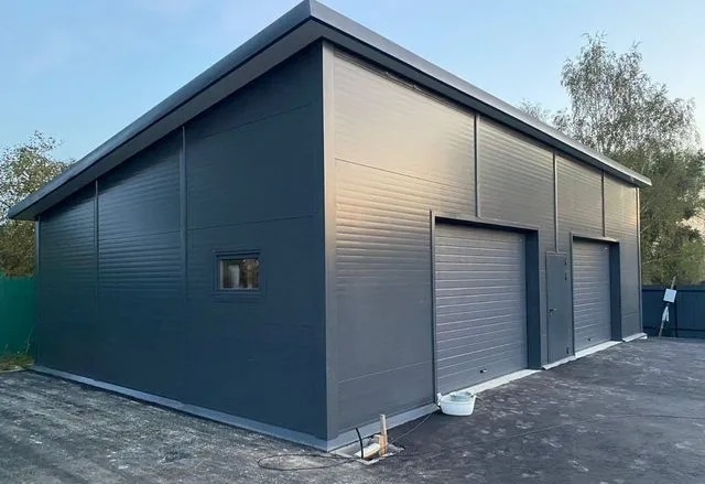 Ангар.москва/ гараж из сэндвич-панелей