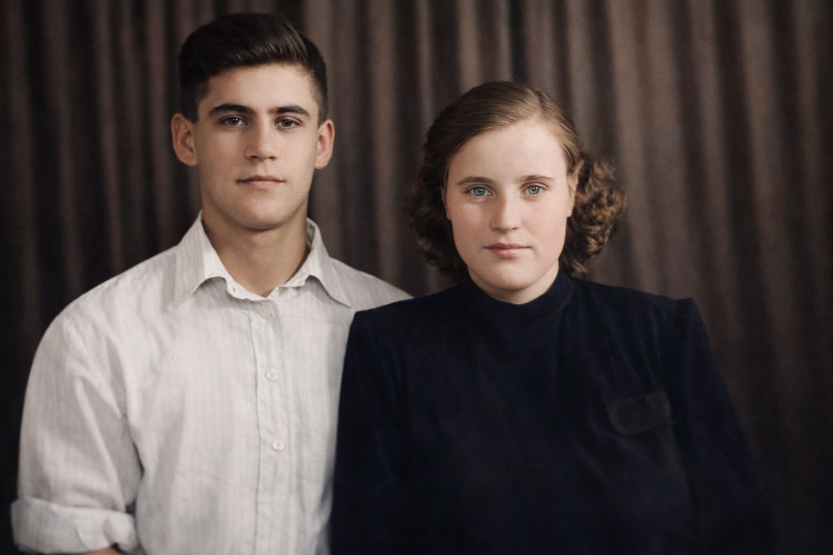 20 летние бабушка и дедушка ❤️