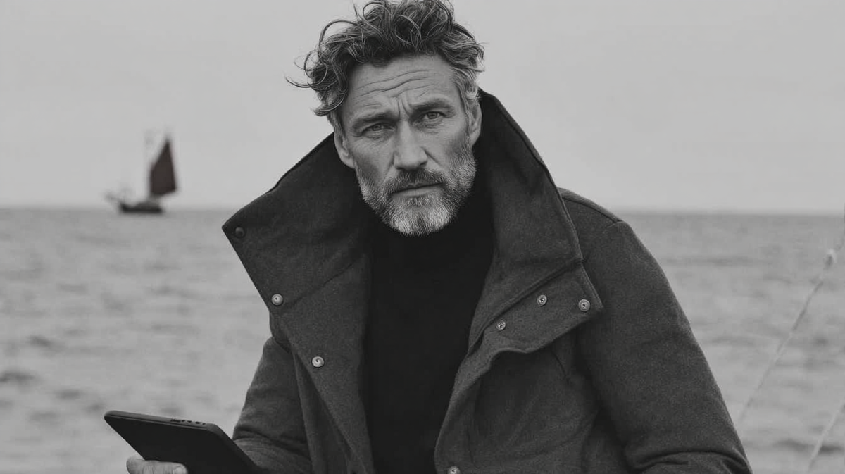 Рыбак знакомится с цифровой платформой