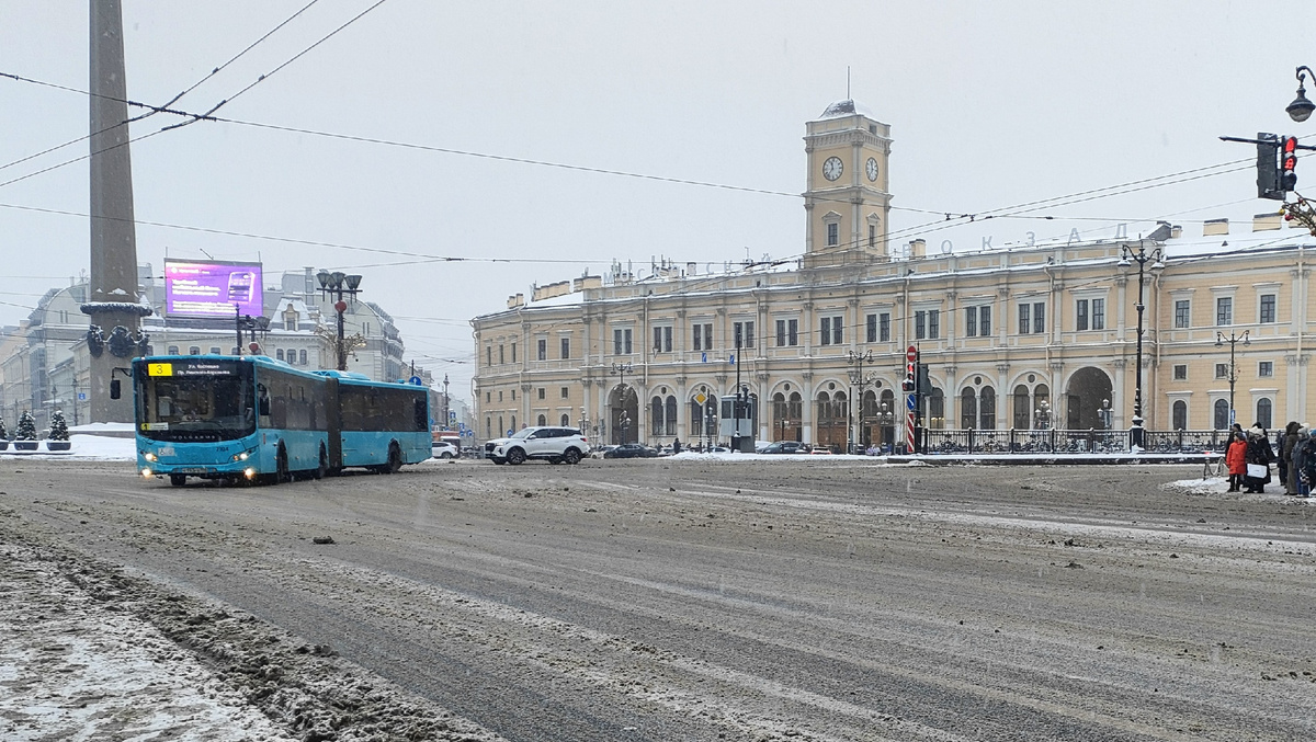 г. Санкт-Петербург, Невский просп., автобус Volgabus-6271.05, маршрут № 3