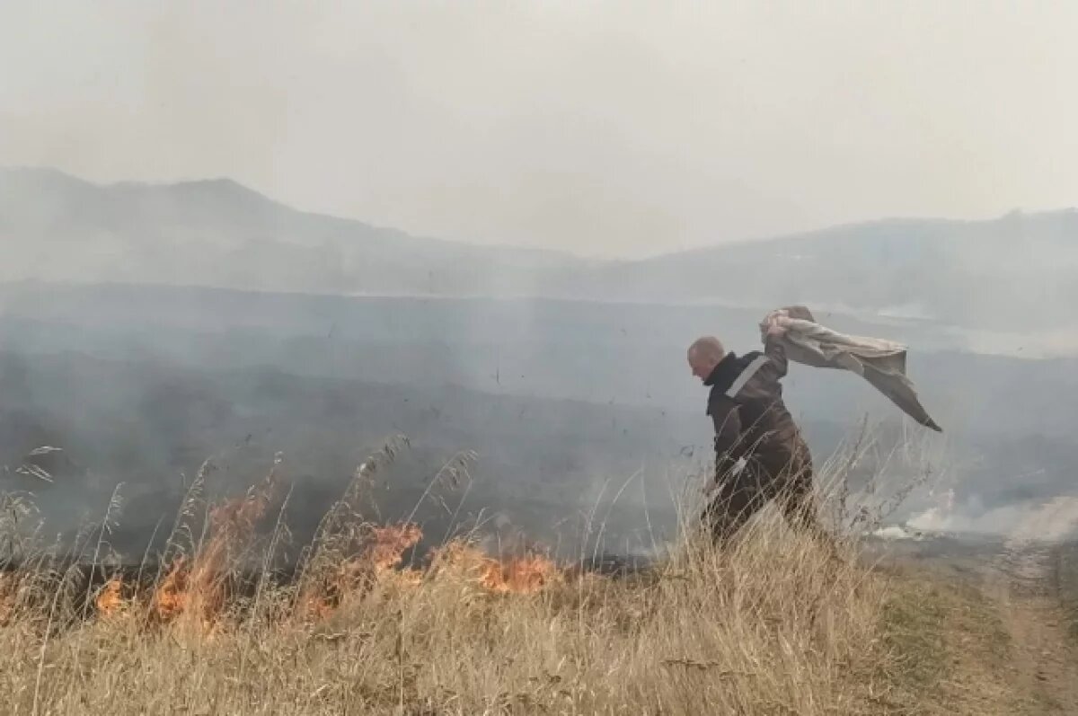    Волгоградцев предупреждают о пожарной опасности на северо-западе региона