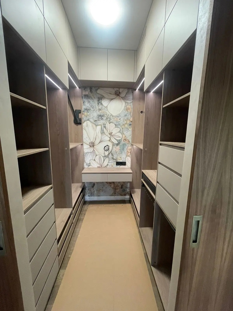 Гардеробная. Фото нашей работы.