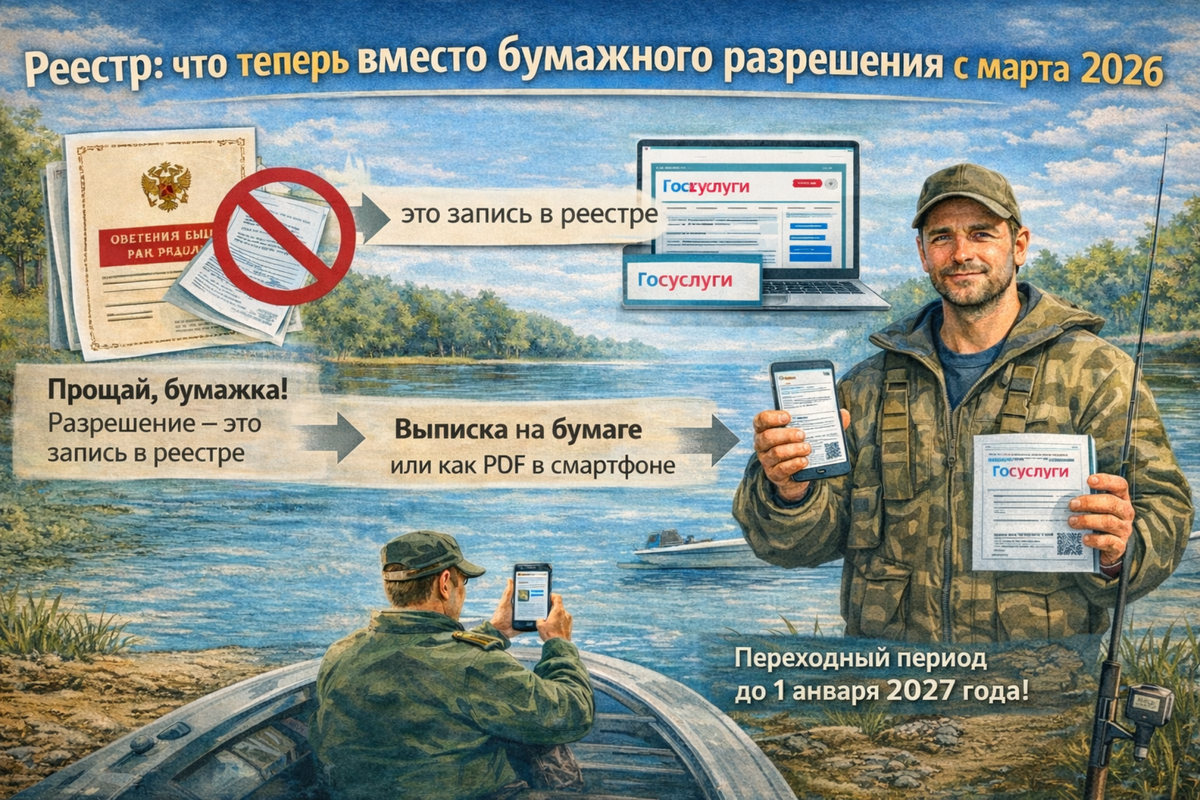 Что теперь показывать инспектору и как работает реестр?