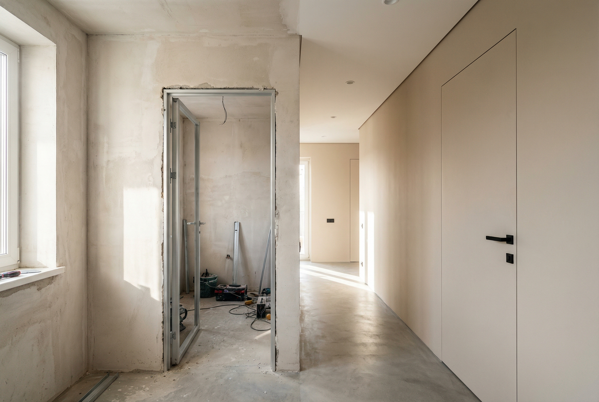 Двери скрытого монтажа или классика? Главная ошибка при планировании ремонта, которая испортит ваши стены 