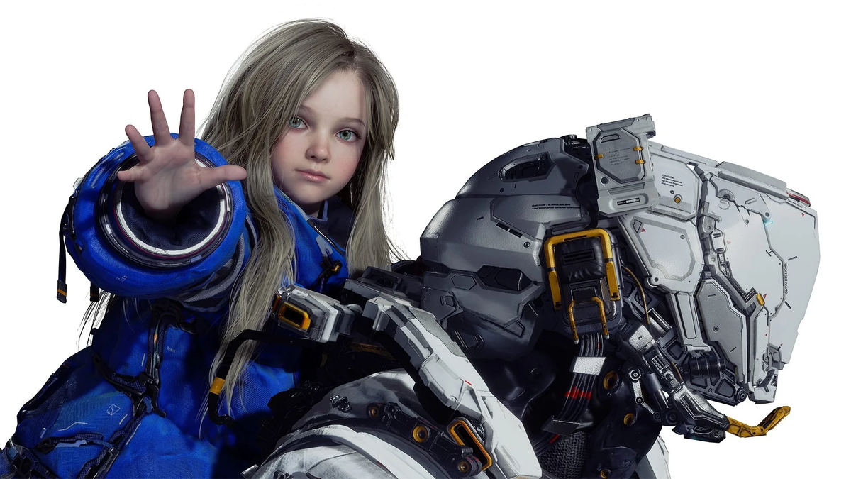 Иллюстрация из Pragmata