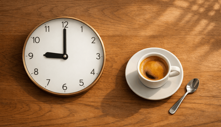 Что такое «кофейное окно» и когда лучше всего пить кофе?