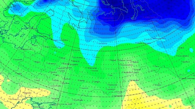 На следующей неделе аномально тёплая погода сменится мощным похолоданием