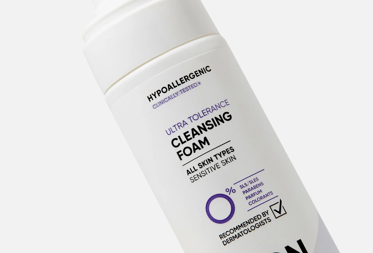 Пенка для умывания ICON SKIN Ultra Tolerance Cleansing Foam, Россия, ок. 1300 руб.