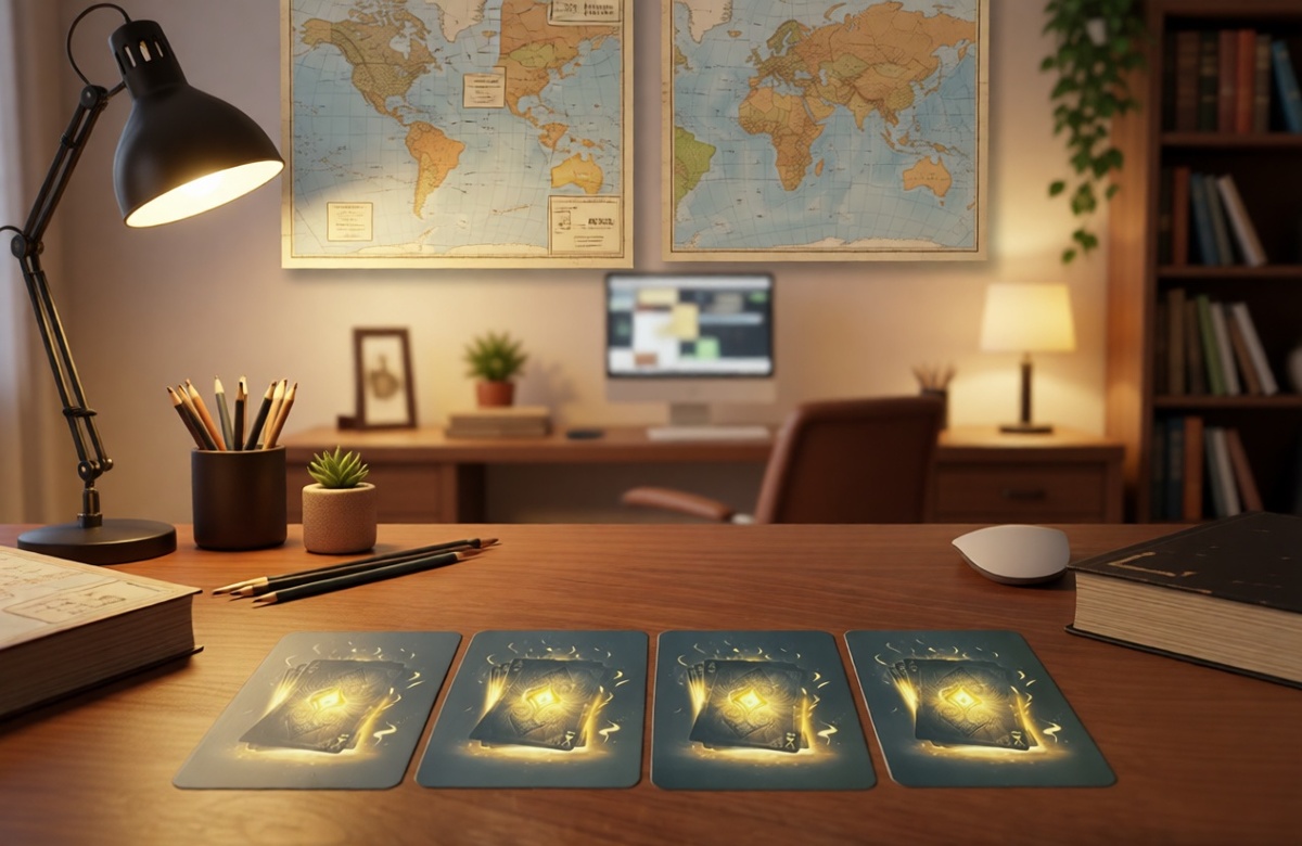 НЕОБХОДИМО СОСРЕДОТОЧИТЬСЯ И ВЫБРАТЬ КАРТУ