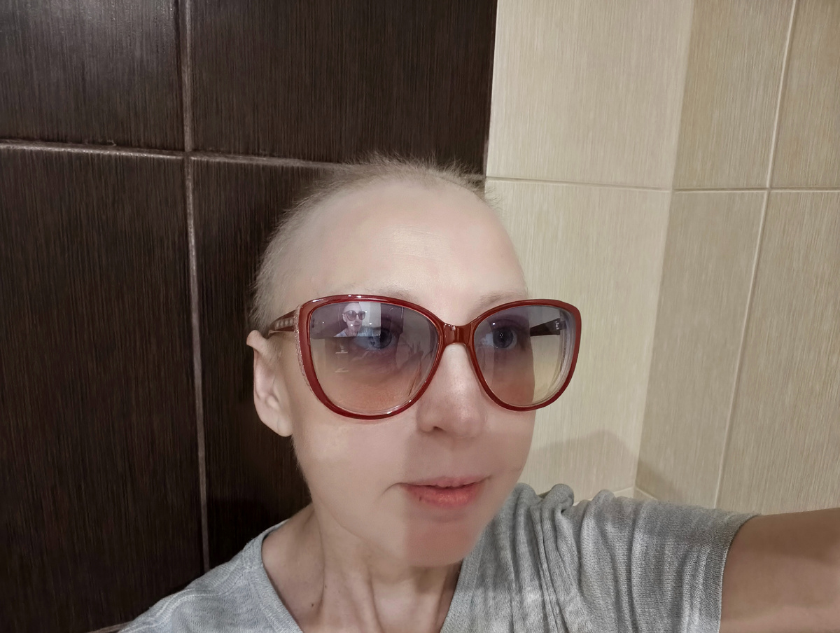 Одуванчик на моей голове. 