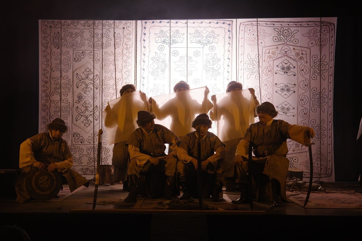    За сценографию спектакля отвечала Гузель Гарипова. предоставлено Булатом Минкиным