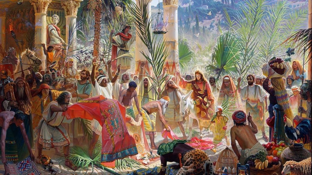 Картина Игоря Михайловича Сушенка «Вход Господень в Иерусалим»