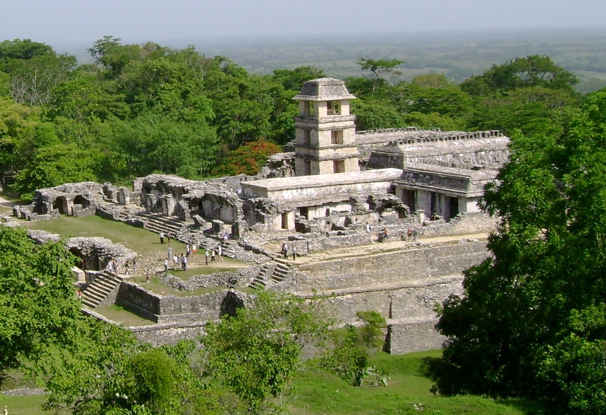 Дворец Правителя в Паленке, Мексика. Фото: Ulises00