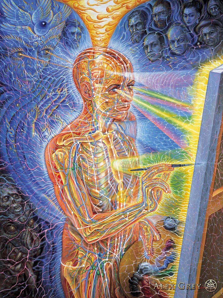 Alex Grey «Painting», 1998