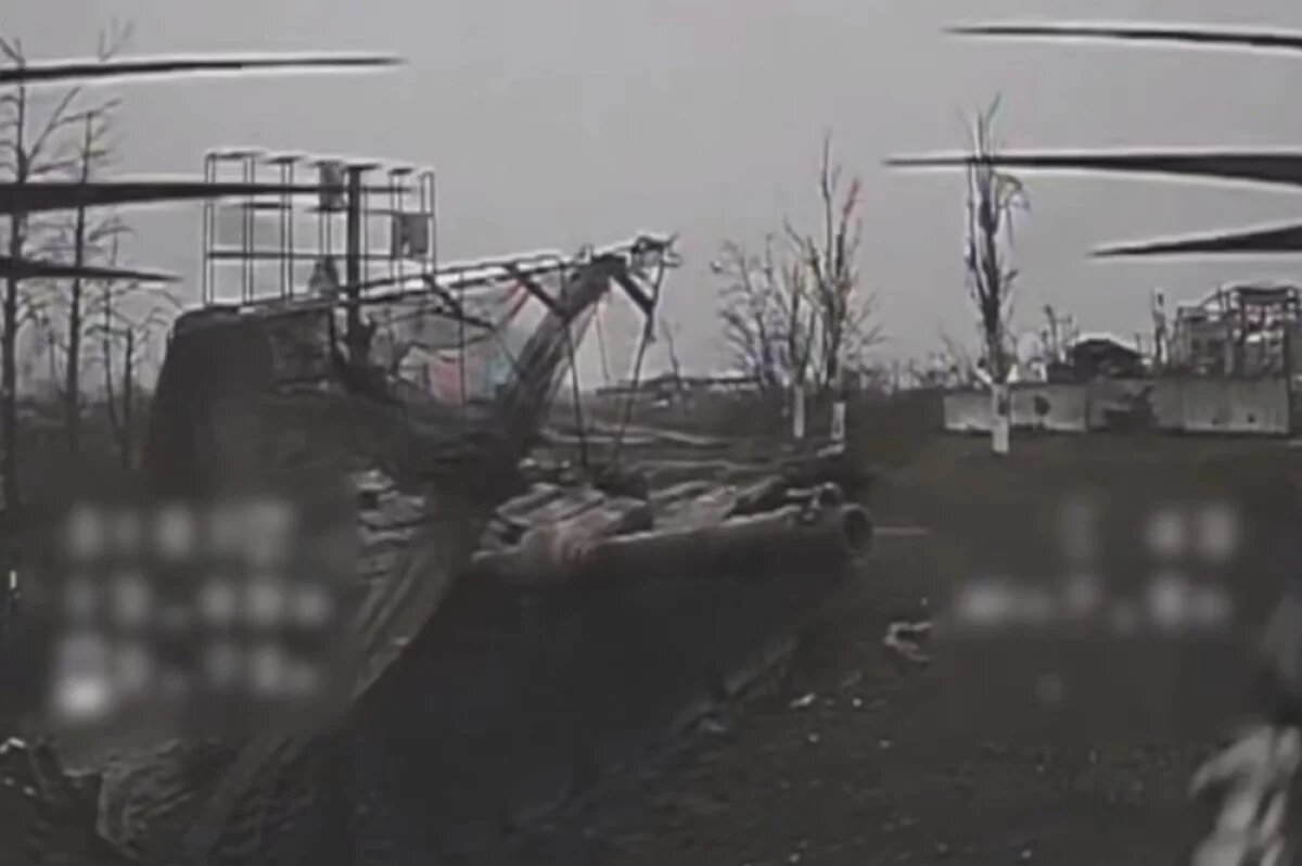    Уничтожение танка «Абрамс».