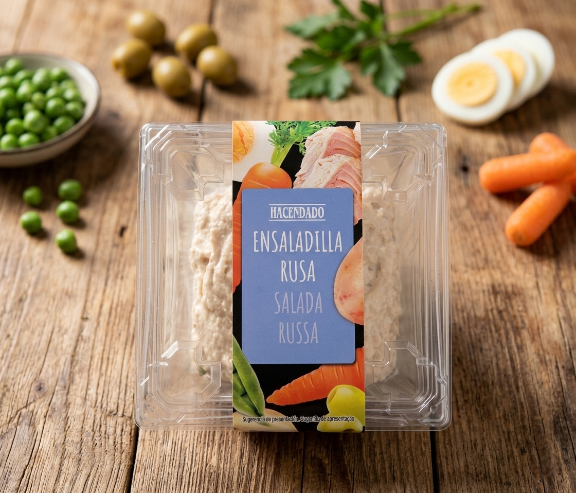 Русский салат в Испании 