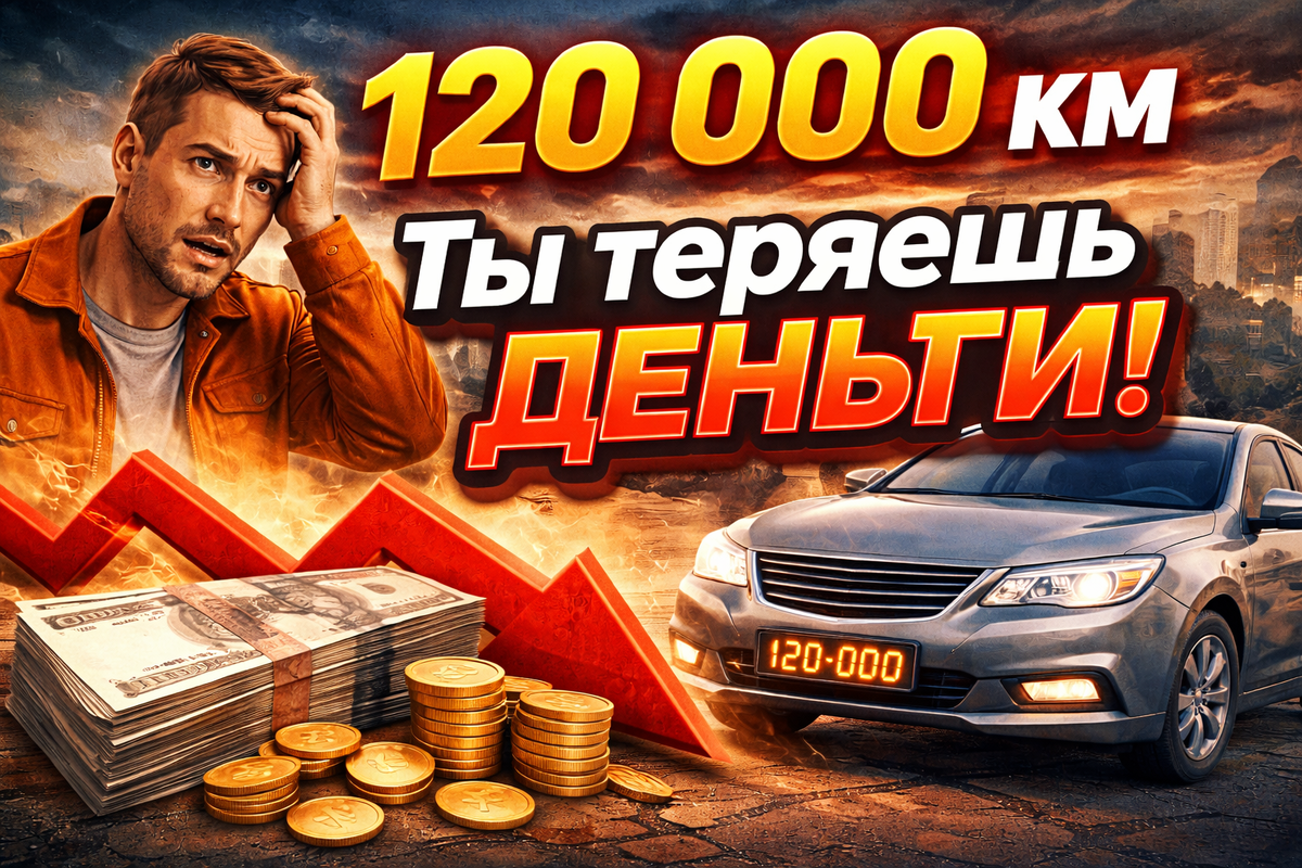Потеряешь деньги после 120 000 км?