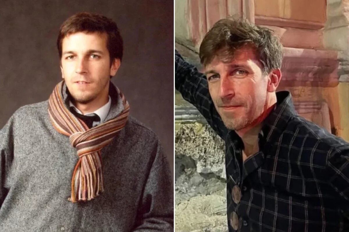    Тихон Котрелев в молодости; На момент смерти (24 марта 2026 года) актёру было 49 лет.