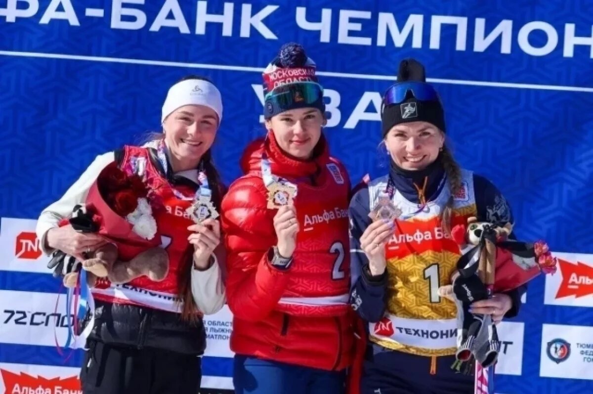    Сахалинская биатлонистка завоевала серебро на чемпионате России
