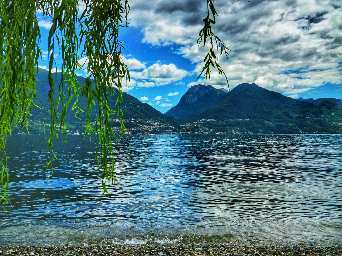 Озеро Комо в Италии 