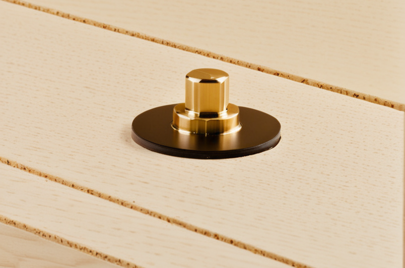 Декоративные заглушки для мебели и крепежа: виды и способы установки