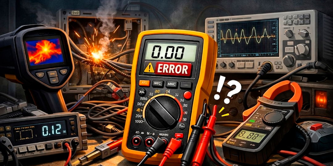 Когда мультиметр врёт: 6 случаев, когда простого тестера недостаточно