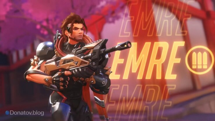    Персонаж Эмре в игре Overwatch