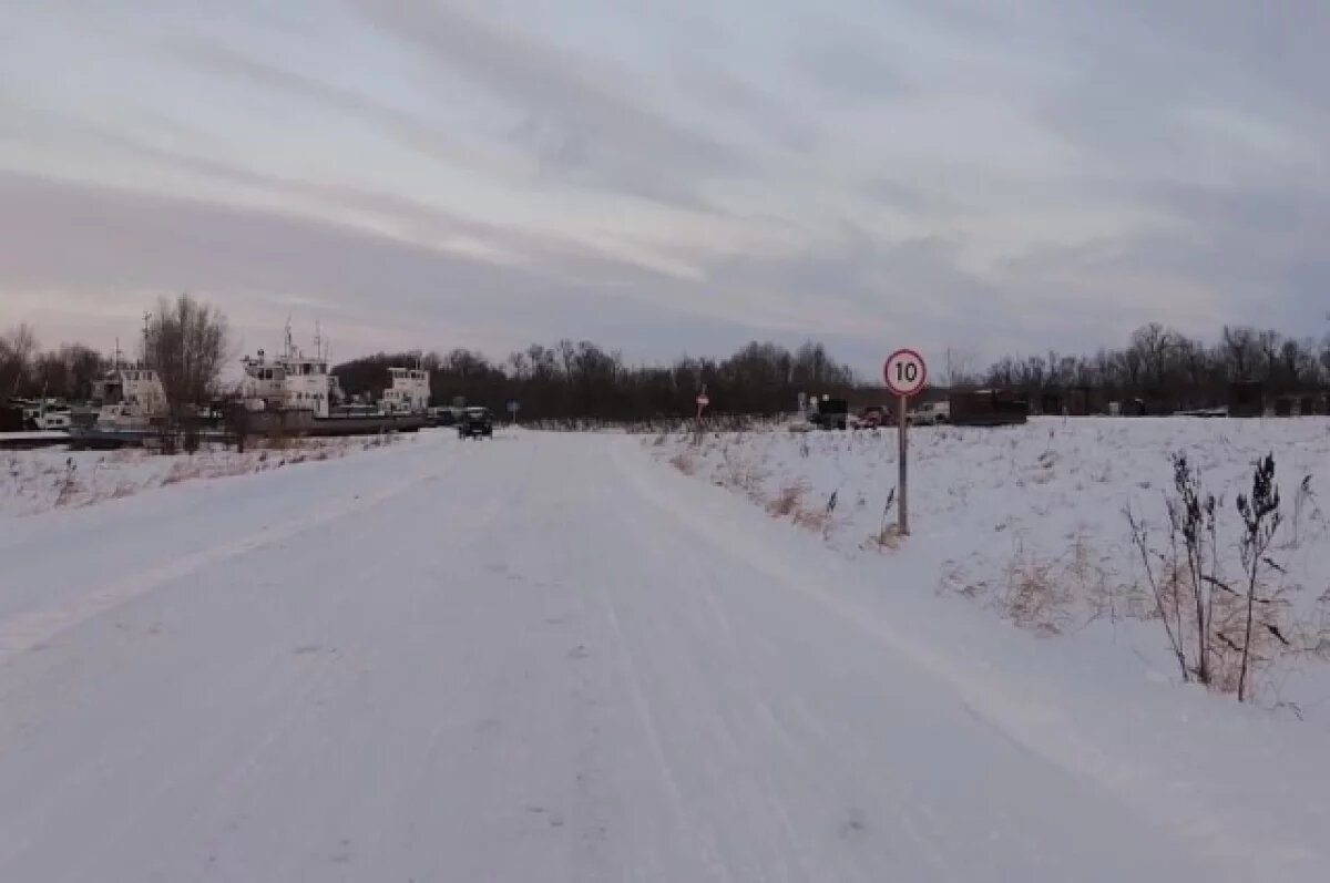    Ледовые переправы закрыли в семи районах Томской области с 1 апреля