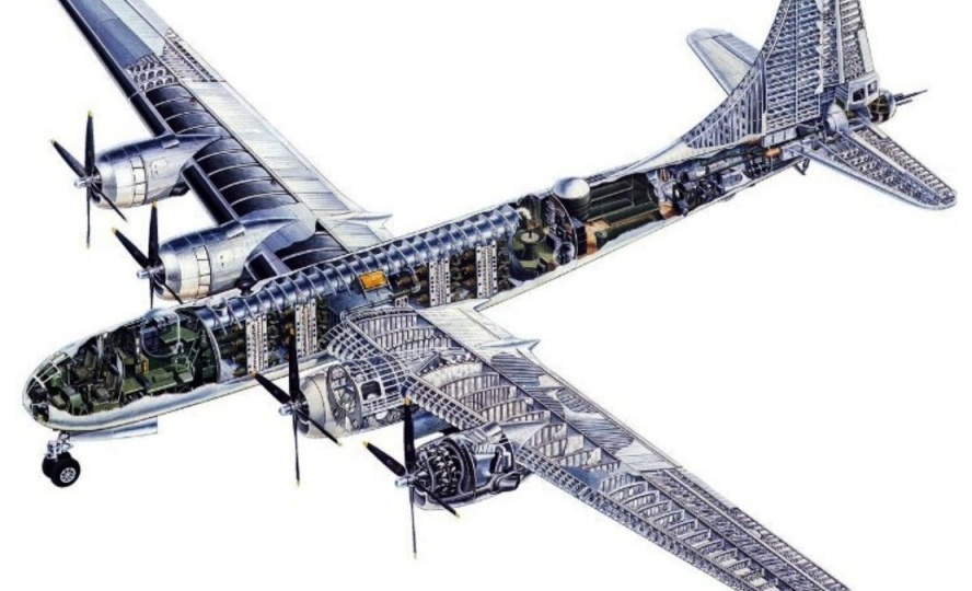 Модификации бомбардировщика Boeing В-29 (02). Техническое описание