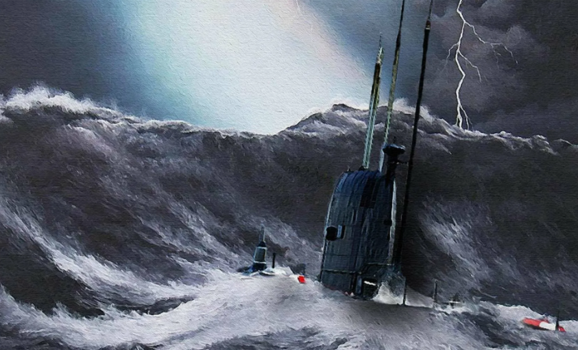 Подводная лодка Б-558 и её команда (31).