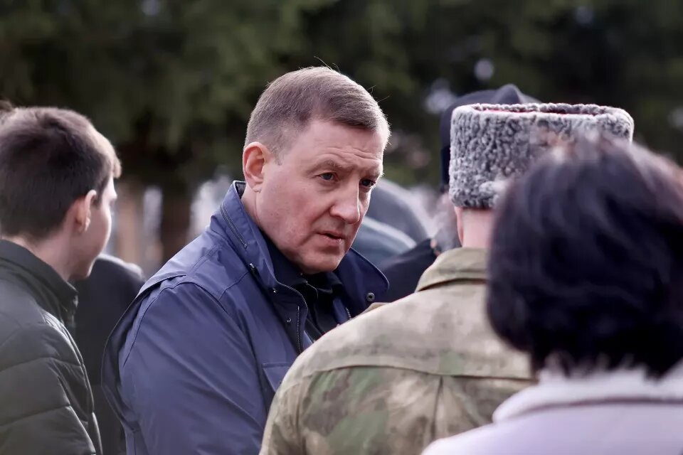    Осмотр казачьего форпоста в Усть-Коксе. Источник: t.me/turchak_andrey