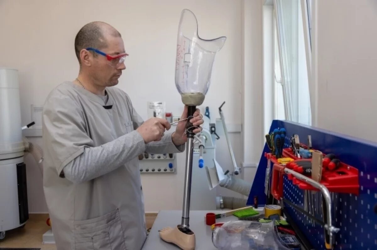    Высокотехнологичные протезы ног начали изготавливать на Сахалине