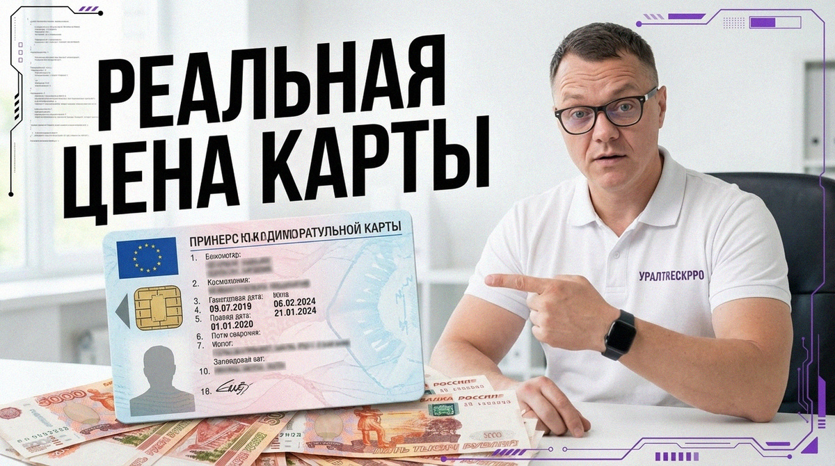    Как быстро сделать карту водителя для тахографа и сколько это стоит