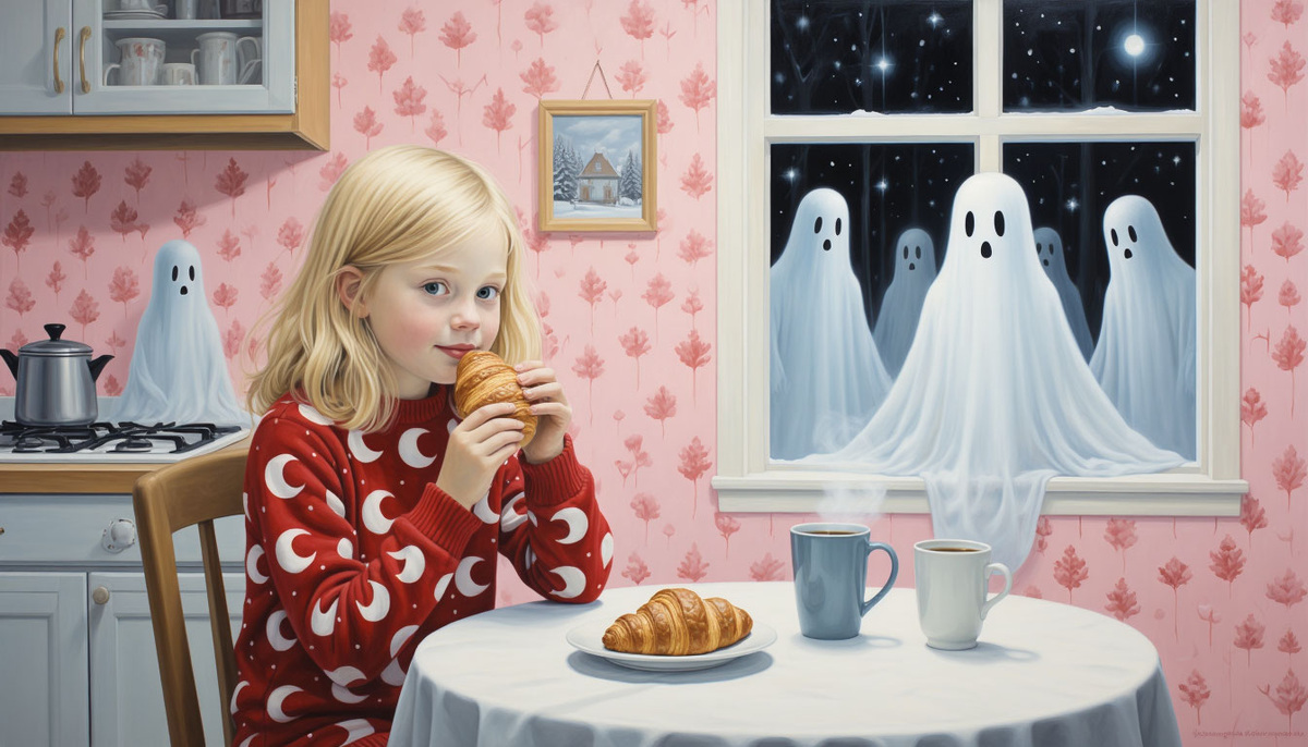 Ночной предзавтрак. Изображение от ИИ Шедеврум