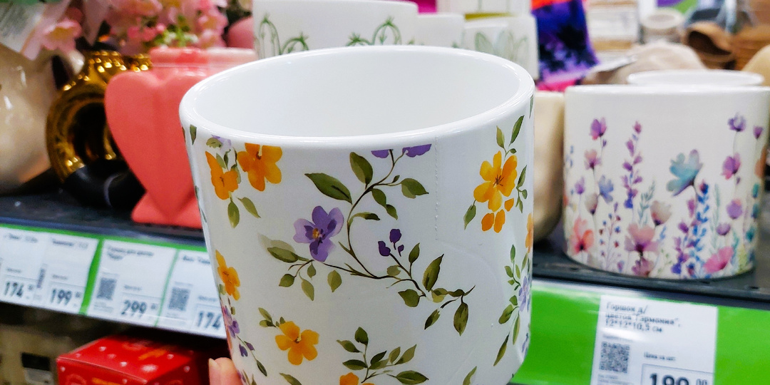 В Фикс Прайс оригинальные новинки, зашла не зря. Вазы, горшки для цветов, декор. Что нового по 35! Выбираю Мажитель на молочной сыворотке