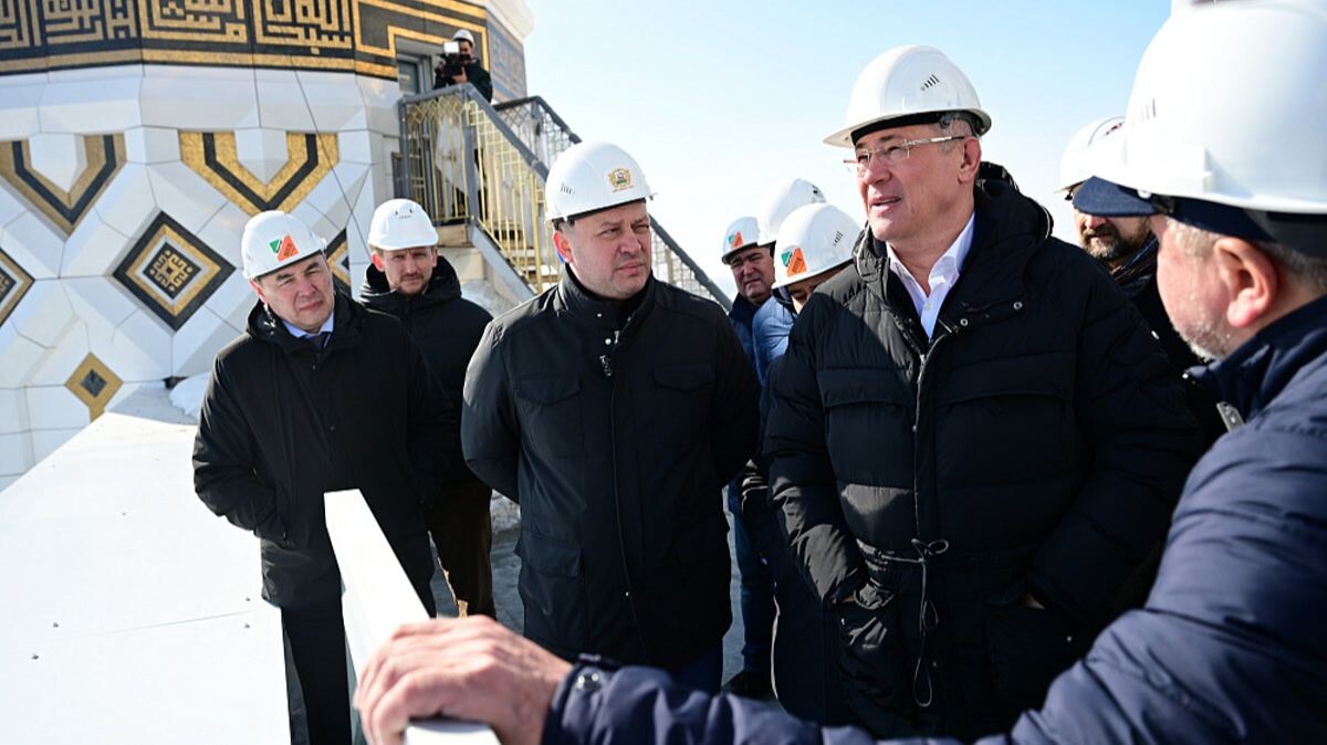    Уфа. «Инвестчас». Стройплощадка мечети Ар-Рахим. Москва. Генсовет «Единой России». Март 2026 г.