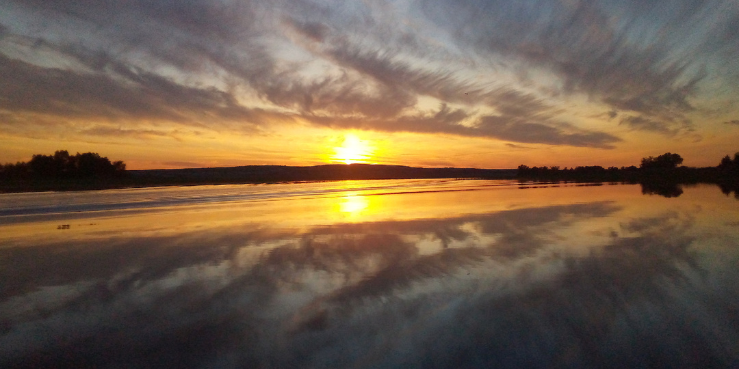 Таинственое явление на Волге под Саратовом
