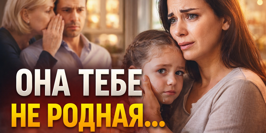 Она тебе не родная… — прошептала свекровь. Но девочка услышала это первой