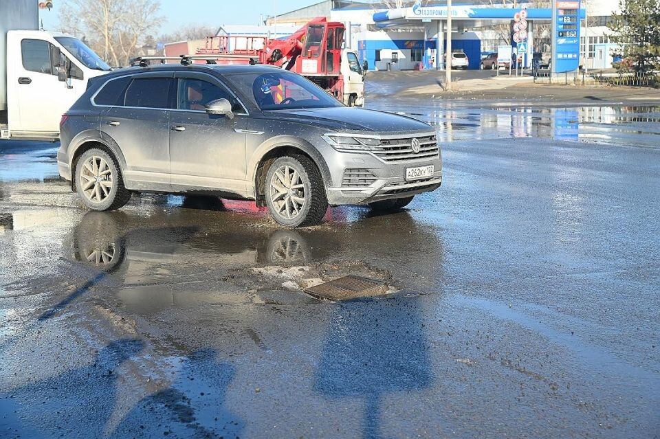    Обследование дорог Барнаула после зимы. Источник: barnaul.org