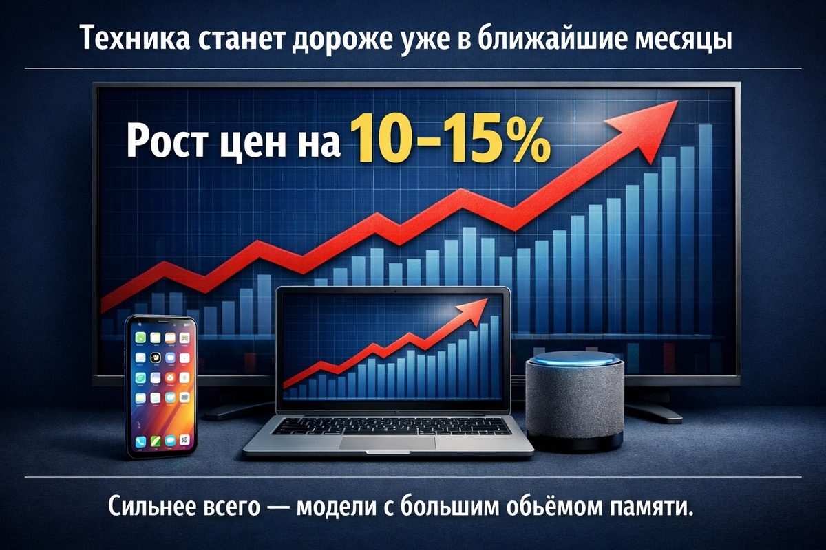 Техника станет дороже уже в ближайшие месяцы