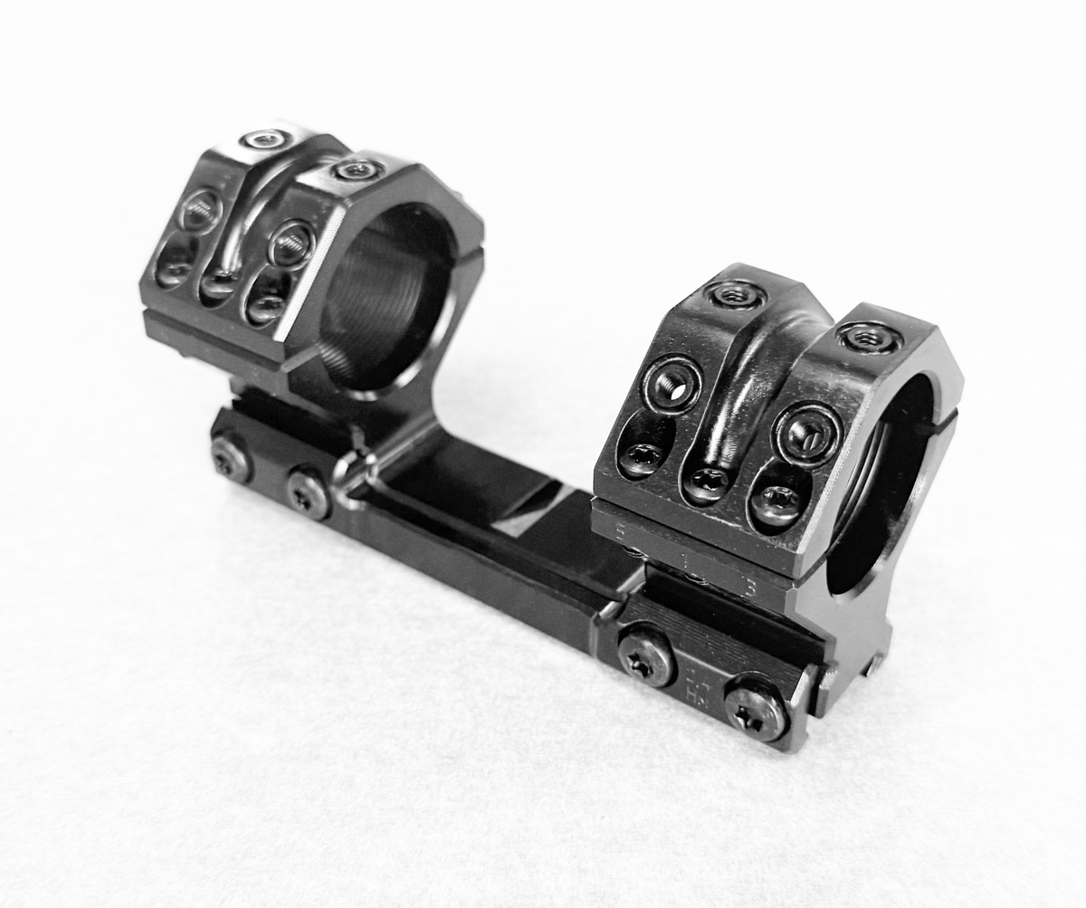 Кронштейн 34мм 20МОА высота 20мм. Моноблок для установки прицелов производства ООО "ОКБ РОСТ"