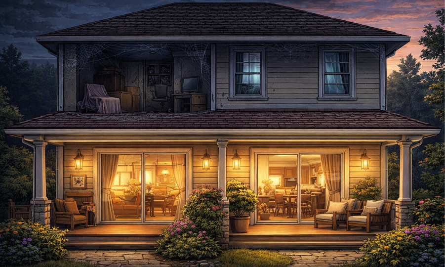 🏠 Склеп на втором этаже